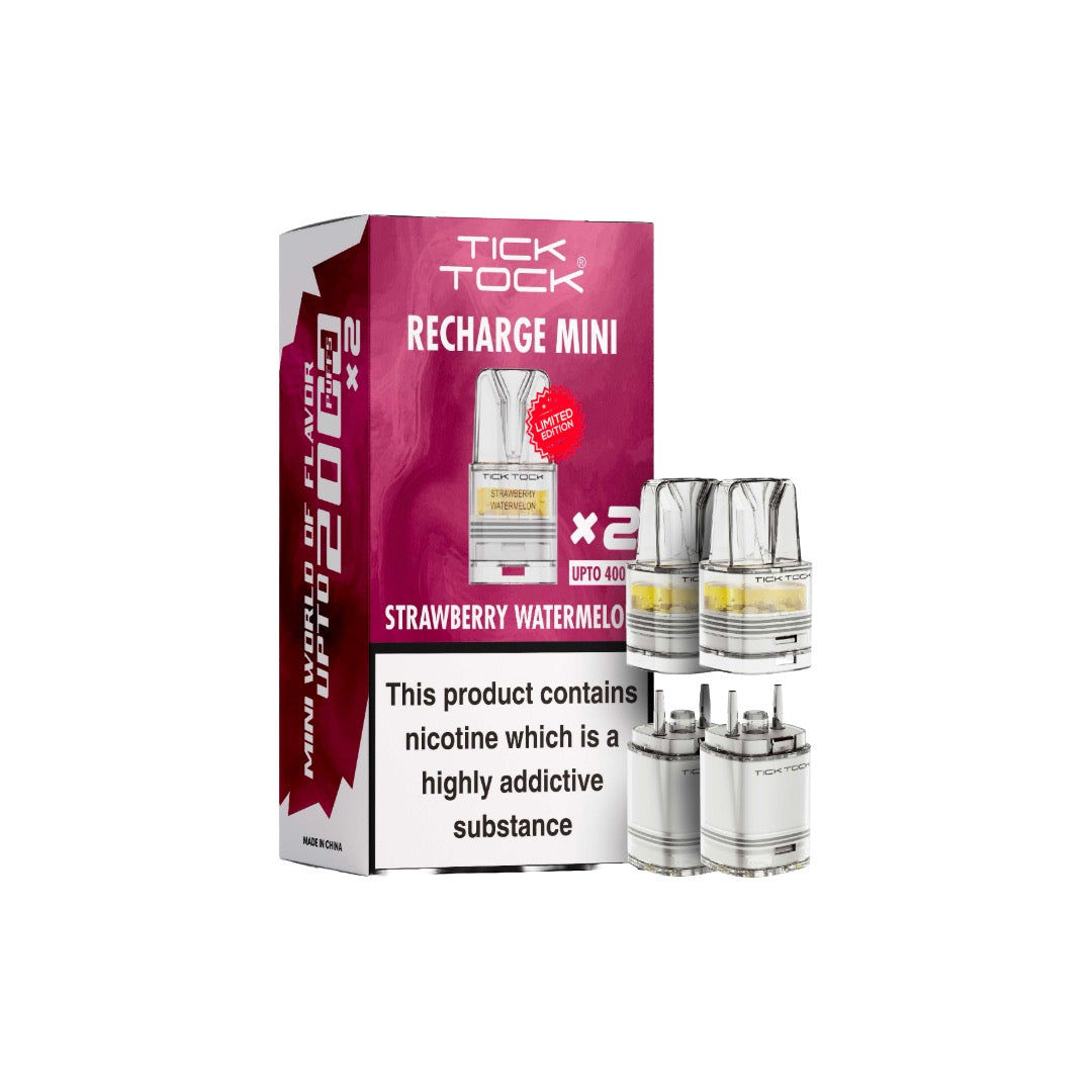 Tick Tock Recharge MINI 2K Prefilled Pods  2000 Puffs