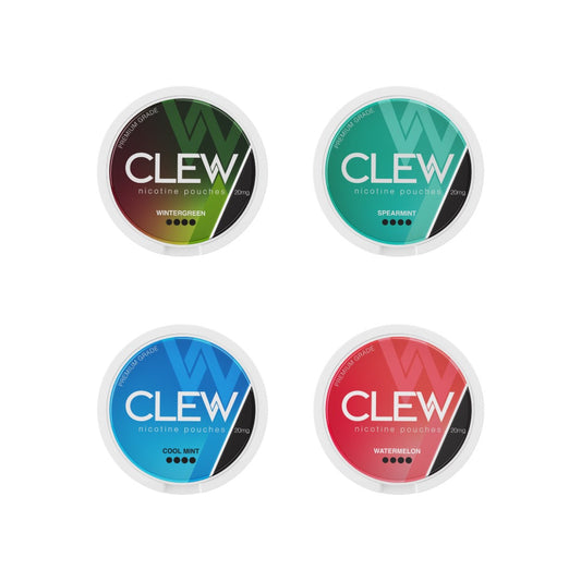 20mg CLEW Nicotine Pouches - 20 Pouches
