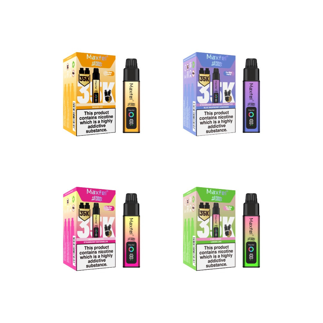 Maxfel Ultra Pro 35k Puffs Prefilled Vape Pod Kit