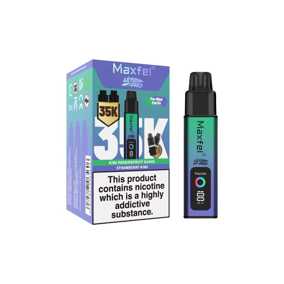 Maxfel Ultra Pro 35k Puffs Prefilled Vape Pod Kit