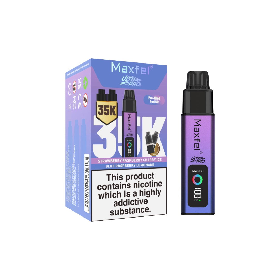 Maxfel Ultra Pro 35k Puffs Prefilled Vape Pod Kit