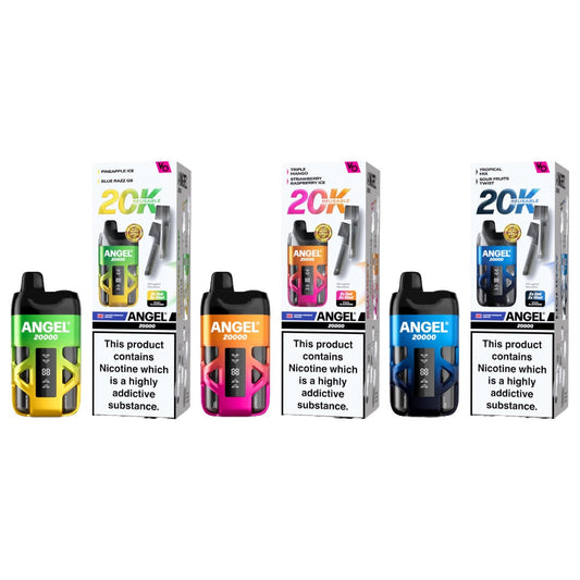 20mg Angel 20000 by Vapes Bars Holiday Edition Prefilled Pod Vape Kit