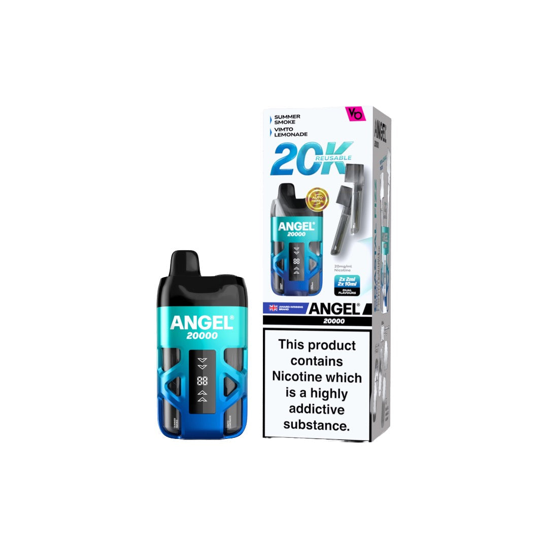 20mg Angel 20000 by Vapes Bars Holiday Edition Prefilled Pod Vape Kit