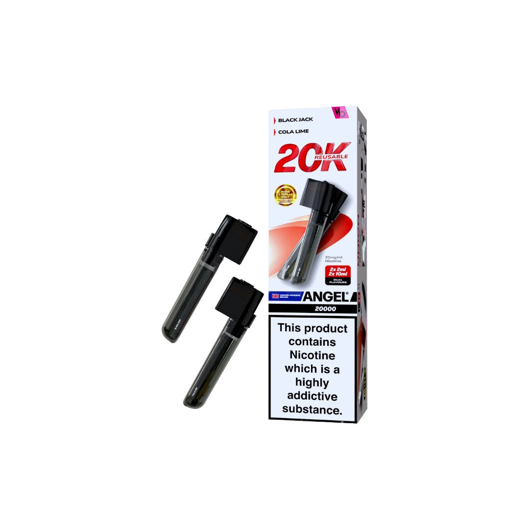 20mg Angel 20k Pods By Vapes Bars Holiday Edition Prefilled Pods