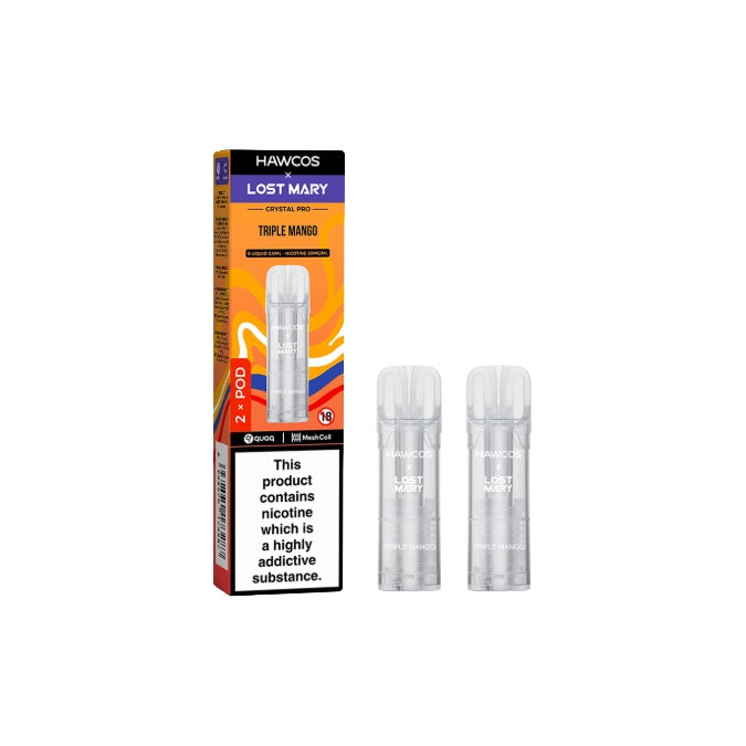 Hawcos x Lost Mary Crystal Pro Prefilled Pod
