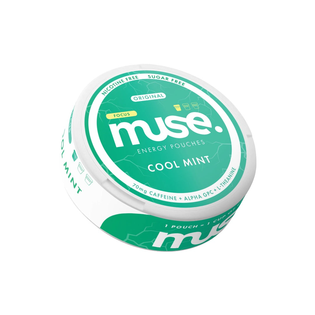 70mg Muse Focus Energy Pouches (UK Made) - 20 Pouches